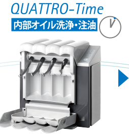 内部オイル洗浄・注油 QUATTRO-Time