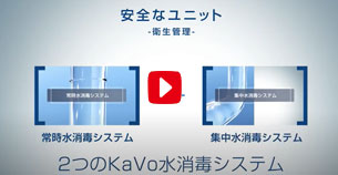 KaVo 水消毒システム　‐衛生管理-