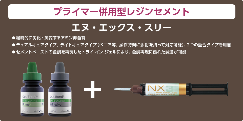 OptiBond™ eXTRa + NX3